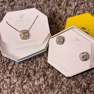 Bomb party necklace and earring set?!